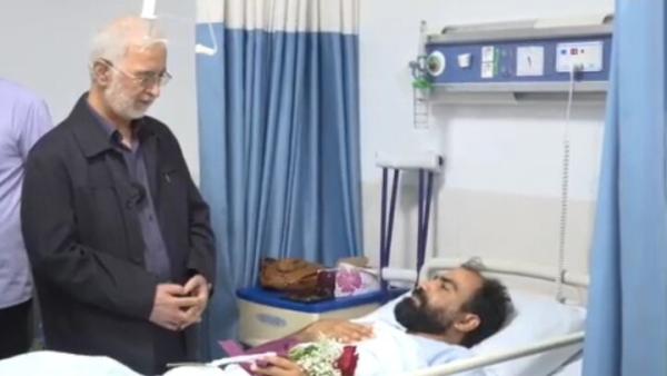 وزیر کشور از مجروحان پلیس در جنگ ۱۲ روزه عیادت کرد