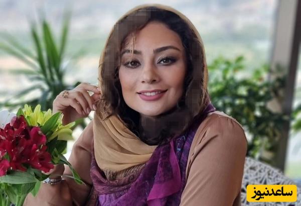 ژست رمانتیک و هالیودی یکتا ناصر در این تصویر سیاه و سفید با ابروهایی پُرپشت و دندان‌هایی ارتودنسی شده+عکس/ مُد روز دهه هفتاد