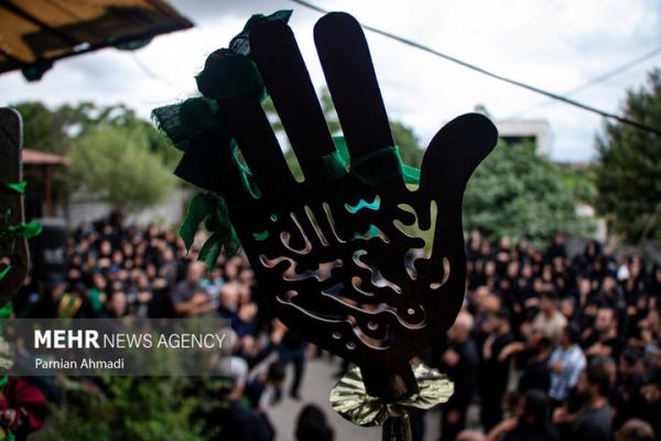 پیرعَلَم کلوده؛ پیمان نسل‌های عاشورایی با زبان عشق و دعا