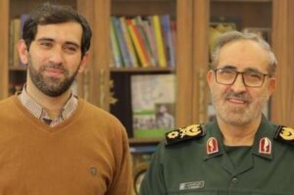 پیام فرزند شهید سپهبد شادمانی به دنیا +‌ عکس