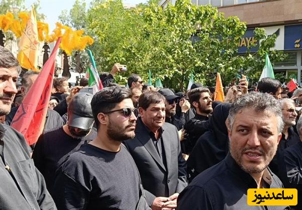 فرزند سردار شهید حاجی‌زاده در آغوش مشاور ارشد رهبر انقلاب+ویدیو/ اشک‌های محمد مخبر برای سرداری که نامش لرزه بر تن اسرائیلی‌ها می‌انداخت