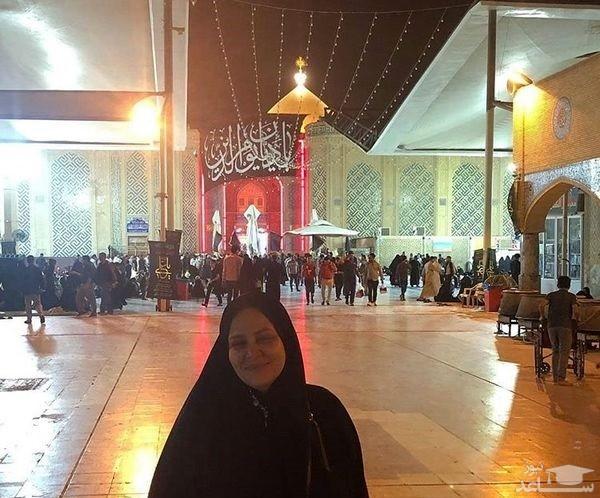حال و هوای متفاوت و عجیب بهاره رهنما در سفرش به کربلا