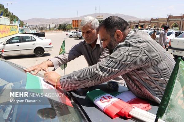 برگزاری مراسم کیلومتری «ایران؛ ذوالفقار علی» در شهریار و اسلامشهر