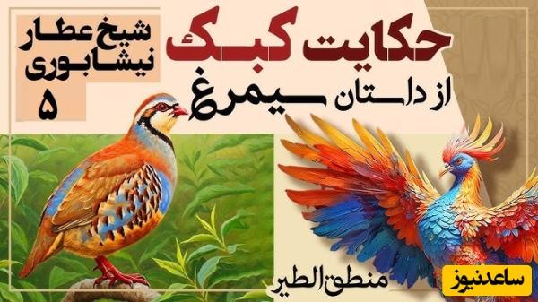 داستانهای کوتاه و زیبایی که باید بشنوید/ منطق الطیر عطار، بخش 5؛ حکایت میخکوبکننده کبک و هُدهُد/ تنها راز رسیدن به اوج از زبان هدهد