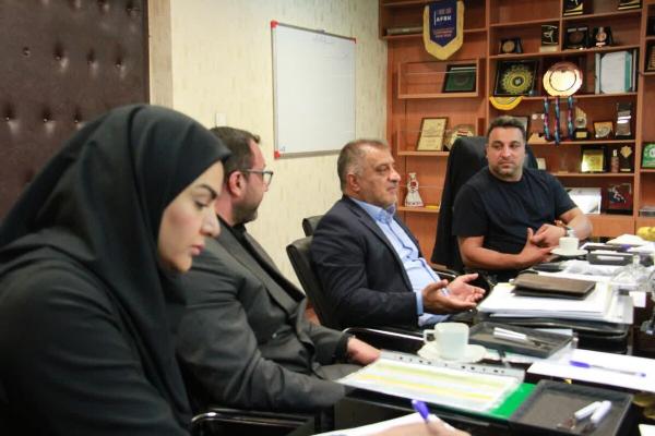  برگزاری سومین جلسه هیأت رئیسه فدراسیون دو و میدانی با حضور حدادی 