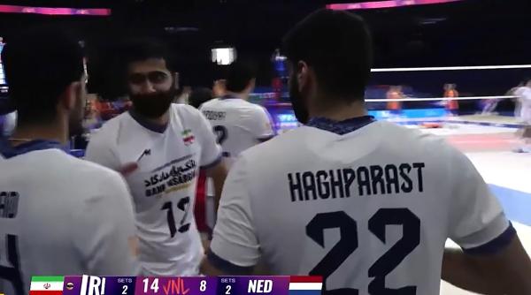  خلاصه والیبال هلند 2 - ایران 3 