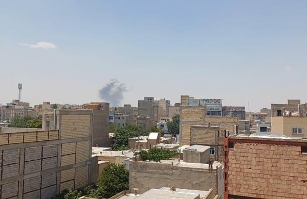 مشاهده دود غلیظ در اطراف تبریز
