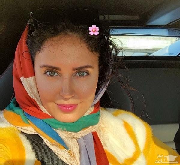 سلفی رنگی‌رنگی الناز شاکردوست با لباس زیبای بلوچی در عروسی محلی / زیبایی ها و فرهنگ ایرانی تمام نشدنیست