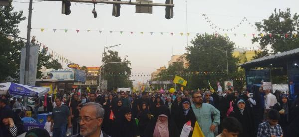 حضور باشکوه تهرانی‌ها در مراسم ایران ذوالفقار علی