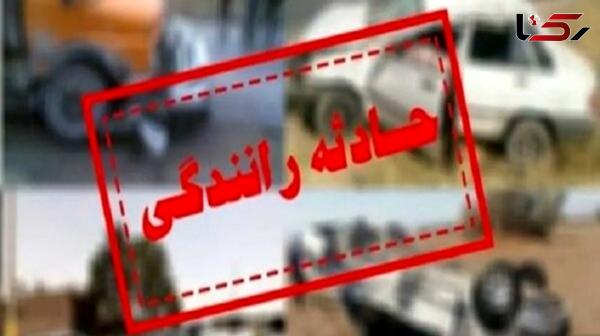  3 کشته و 5 مصدوم در حادثه رانندگی حوالی پمپ بنزین هل‌آباد 