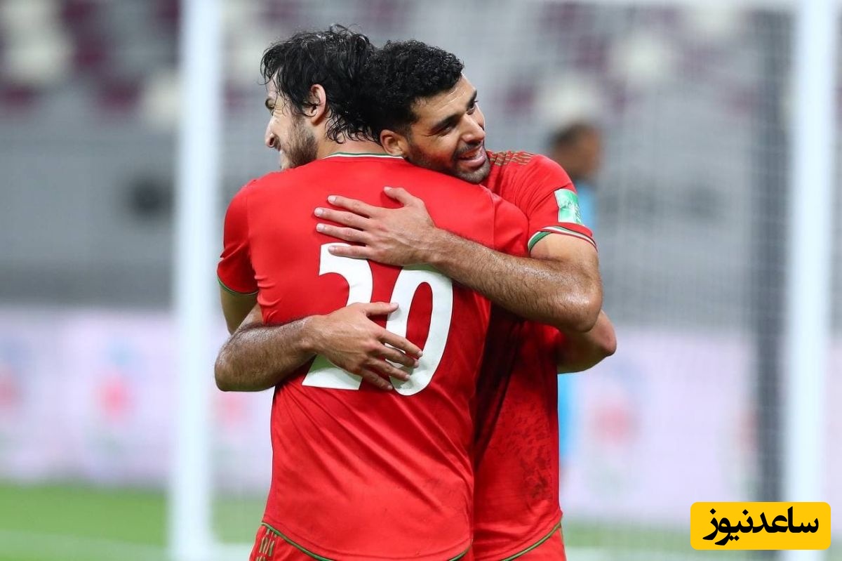شادی و هنرنمایی بانمک سردار آزمون و مهدی طارمی، دو ابرستاره فوتبال ایران با آهنگ بندری عرفان طهماسبی+فیلم