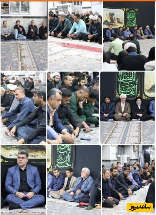 حضور فرماندار شوشتر در مراسم عزای اباعبدالله الحسین(ع) مسجد آل‌طیب؛ پایتخت مقتل‌خوانی کشور