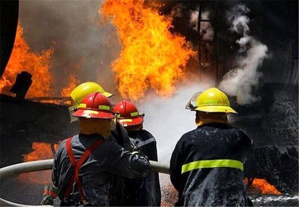 انفجار کپسول گاز و حریق منزل مسکونی