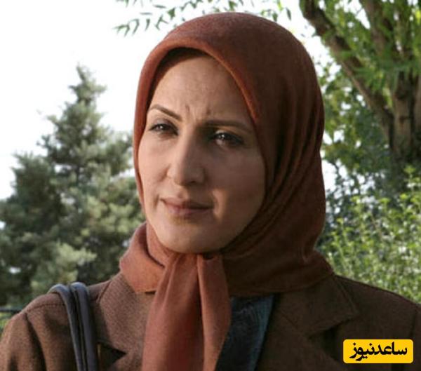 ست لباس سیاه و قرمز ایرانی پسند و اصیل فاطمه گودرزی، توران سریال لحظه گرگ و میش با پسر و عروس چشم رنگی‌اش/ شیک و باوقار+عکس