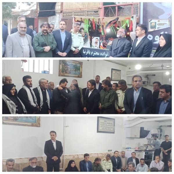  تجدید میثاق سرپرست ورزش و جوانان لرستان به همراه اهالی ورزش استان با آرمانهای شهدای ورزشکار 