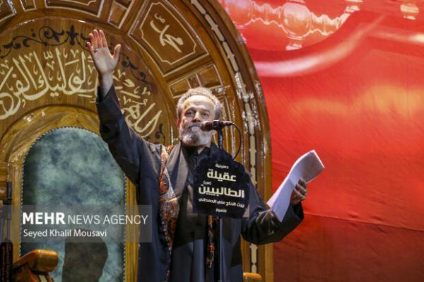 استقبال مردم از مداحی ملا باسم کربلایی در اهواز