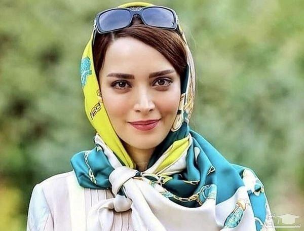 ایده استایل کت و دامن خاص و گل‌گلی به سبک بهنوش طباطبایی با چهره‌ای متفاوت + عکس