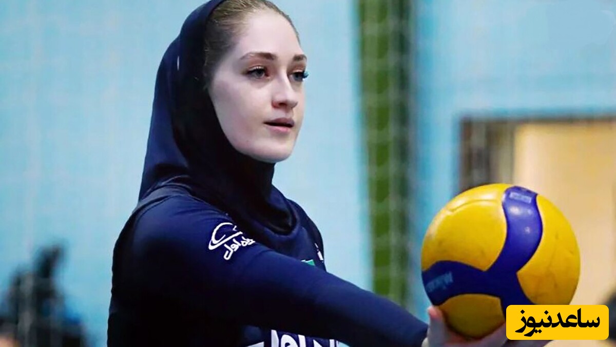 سیر تا پیاز زندگی شخصی آیتک سلامت رقیب ایرانی زهرا گونش از زبان خودش/ ستاره چشم رنگی تیم ملی والیبال هوادارانش را سورپرایز کرد