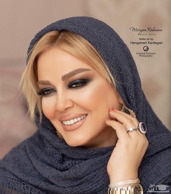 استایل بهاری و تینجری بهاره رهنما با تاج گل و رنگ موی ترند 2025