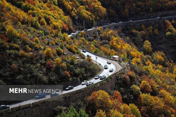 راه های مازندران دو طرفه و مه آلود است