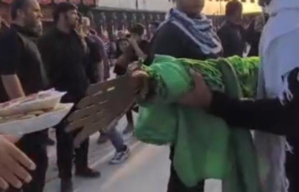مراسم سنتی و کهن «علم گردانی» در درودگاه