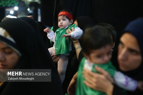 مراسم «شیرخوارگان حسینی» در کرمان