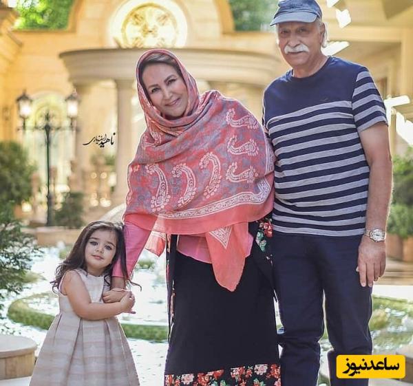 خلاقیت تحسین برانگیز هانا، نوه محمود پاک نیت در انگلیس حرف زدن و نقاشی میوه‌ها/الحق که زیباترین دختر ایرانه