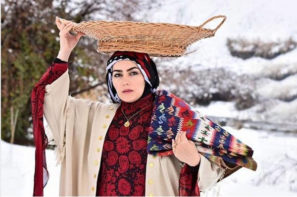   عکس هنری و تازه بازیگر زیبای سریال نون خ 