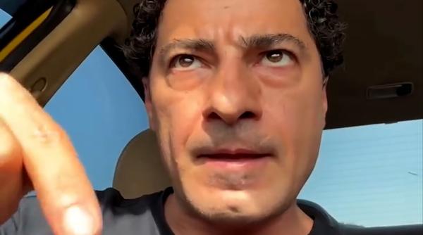 خشم نوید محمدزاده از بازداشت پدرزنش فرشته حسینی 