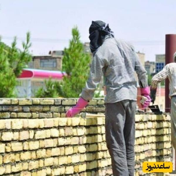 خلاقیت خنده دار اوستا بنای اردبیلی در استفاده بهینه از مصالح ساختمانی برای ساخت خونه زندگی مجهز/ هنر نزد ایرانیان است و بس
