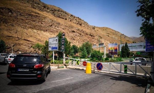 محور چالوس یک‌طرفه شد