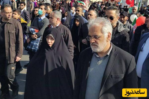 سنگ مزار مشترک و ساده دکتر طهرانچی و همسرش در حرم سیدالکریم +عکس/ شهیدی که گناهش دانشمند بودنش بود!