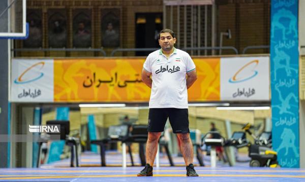 نایب قهرمان کشتی جهان: رژیم صهیونیستی در همان وقت اول ضربه فنی شد