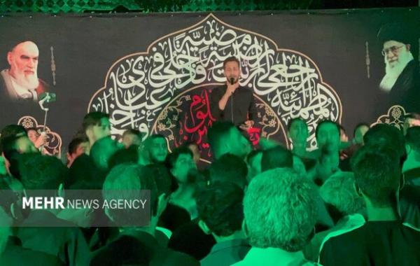 مراسم عزاداری شب ششم محرم در فومن