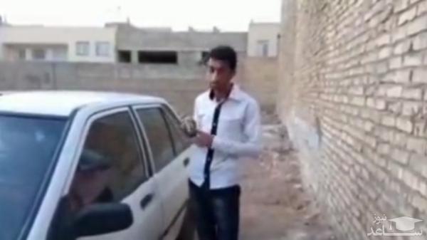 ببینید/ نبوغ و خلاقیت بی نظیر یک جوان زابلی در افزایش عملکرد پراید حماسه ای آفرید تاریخی 