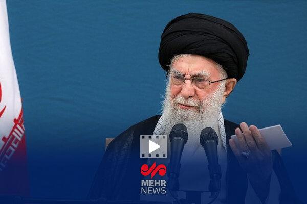 فیلم کامل دومین پیام تلویزیونی رهبر معظم انقلاب خطاب به مردم