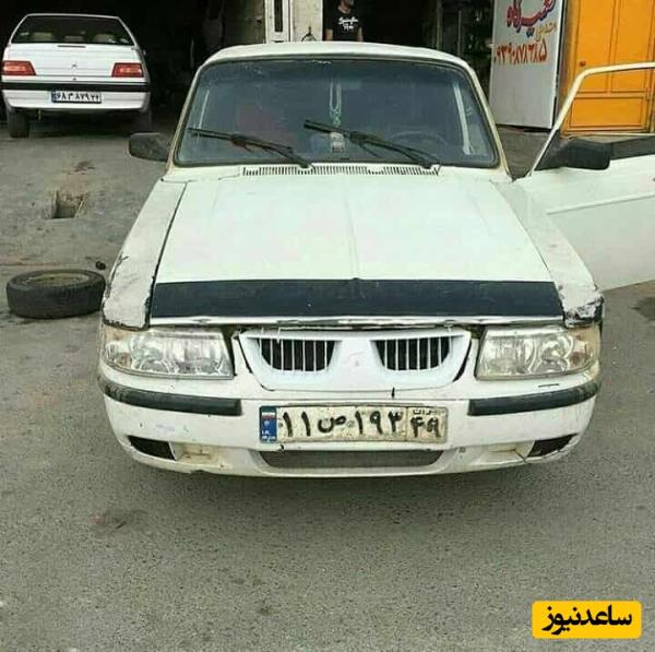 خلاقیت خنده دار اوستا مکانیک برای تبدیل خودرو سمند به ماشین طلای رویاهاش حماسه آفرید/ ایرانی به مغزش مینازه