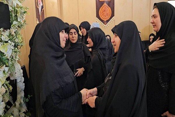 حضور معاون رئیس‌جمهور در مراسم ترحیم شهیدان حملات رژیم صهیونیستی