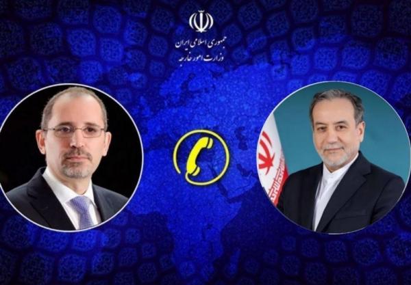  وزیرخارجه اردن در تماس با عراقچی تجاوز اسرائیل را محکوم کرد 