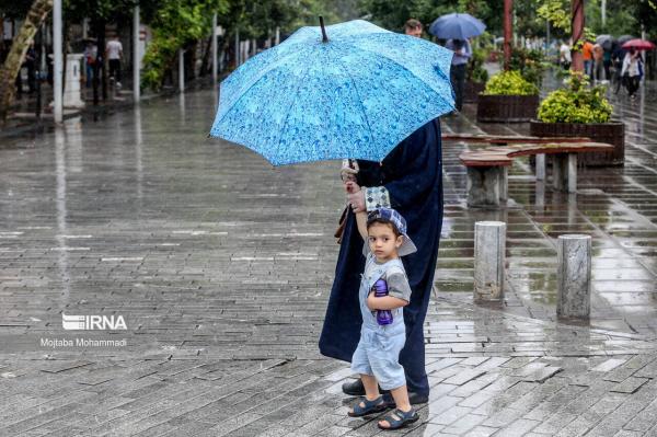 وزش باد و بارش‌های رگباری آذربایجان‌غربی را فرا گرفت