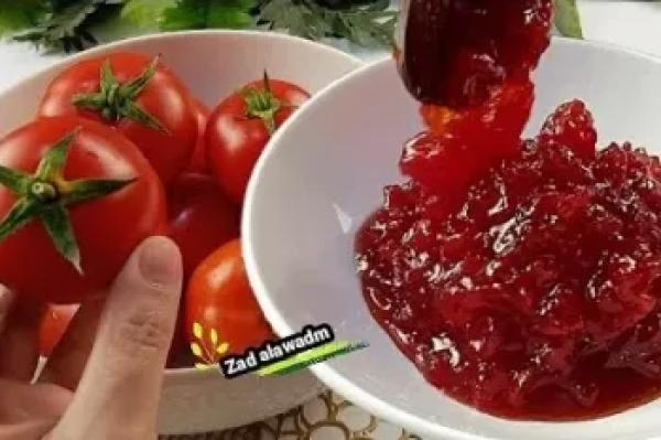 مربای گوجه فرنگی به روشی هوشمندانه و با جزئیاتی که قبلاً هرگز نشنیده اید!