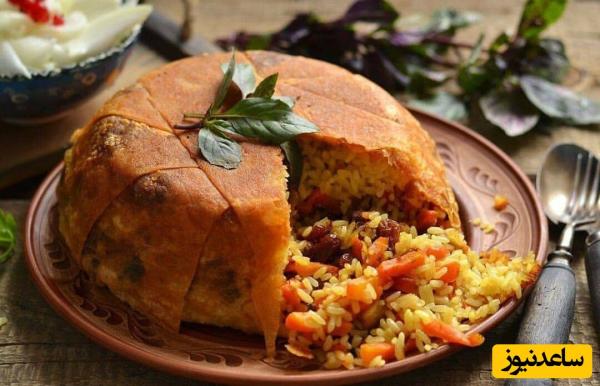 طرز تهیه شاه پلو با عطر و طعم بینظیر/ خوشمزه ترین پلوی مخلوطی که عاشقش میشین