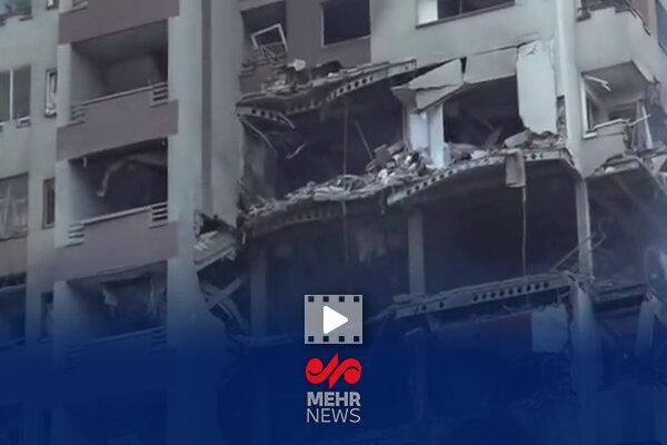 تصاویری از مناطق هدف قرار گرفته توسط رژیم صهیونیستی در تهران