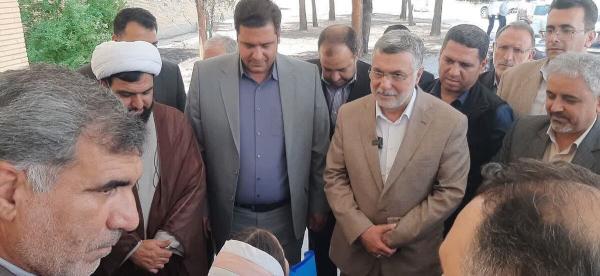  بازدید وزیر بهداشت از بیمارستان امام علی (ع) سرابله 