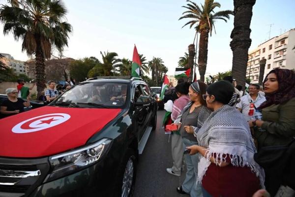 کاروان زمینی«الصمود» در غرب لیبی توقیف شد