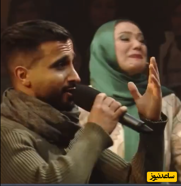ویدئو/ غوغای خوانندگی آهنگ رضا صادقی توسط شرکت کننده پیک موتوری در صداتو/فقط اشک های شبنم مقدمی...