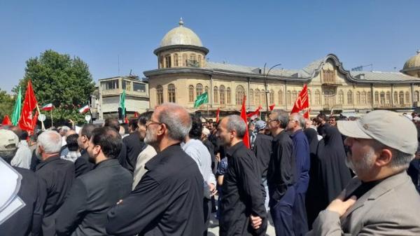 روایت خبرنگار مهر از آئین وداع با پیکر شهید شادمانی در همدان