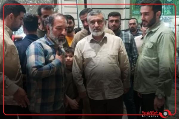  ‌آخرین زیارت شهید حاجی‌زاده در حرم حضرت معصومه(س) ساعاتی قبل از شهادت 