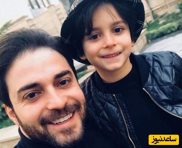 (عکس) تولد پسر بابک جهانبخش با تِم سریال معروف کره ای/طراحی خاص کیک پسر آقای خواننده
