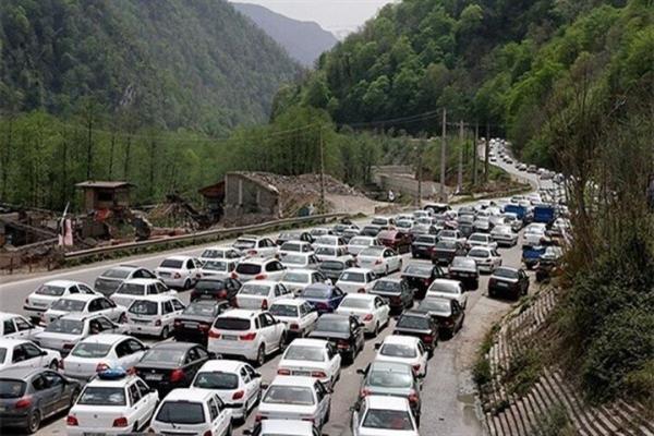 محدودیت تردد در چالوس برای تخلیه بار ترافیکی بازگشت مسافران